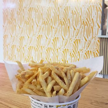 Potato Corner - Mega original fries with garlic parmesan - Fast Food Near Me - Rancho Cucamonga, California Potato Corner - Mega original fries with garlic parmesan - Fast Food Near Me - Rancho Cucamonga, California