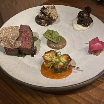 Kochi - Flat iron steak with truffle - Korean Near Me - New York, New York Kochi - Flat iron steak with truffle - Korean Near Me - New York, New York