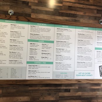 Kale Me Crazy - Menu - Juice Bars & Smoothies Near Me - Atlanta, Georgia