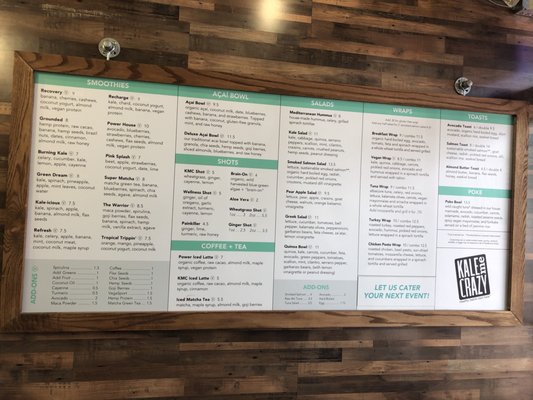 Menu photo 4 Kale Me Crazy Atlanta, GA