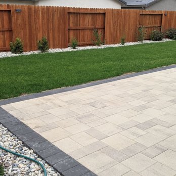 Dragon Pavers & Landscaping - a view of a backyard - Landscaping Near Me - Reno, Nevada
