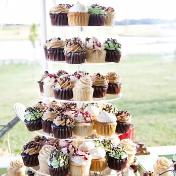 Sweet Kelly's Cupcakes - a tower of cupcakes - Cupcakes Near Me Sweet Kelly's Cupcakes - a tower of cupcakes - Cupcakes Near Me