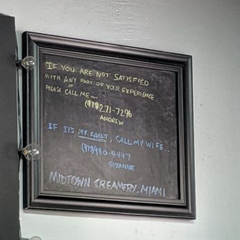 Midtown Creamery - Can't go wrong with this personal touch! - Desserts Near Me - Miami, Florida Midtown Creamery - Can't go wrong with this personal touch! - Desserts Near Me - Miami, Florida