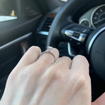Michael Alan Jewelers - 1.5mm Minimalist Frame Setting with narrow claw prongs - EXACTLY what I wanted!!! - Jewelry Near Me - Lake Forest, California Michael Alan Jewelers - 1.5mm Minimalist Frame Setting with narrow claw prongs - EXACTLY what I wanted!!! - Jewelry Near Me - Lake Forest, California