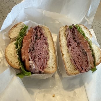 Kaufman's - Combo sandwich. Pastrami and corned beef. (Onion, lettuce tomato, spicy Mayo) This is the best sandwich (Source: Trust me bro) - Delis Near Me - Skokie, Illinois Kaufman's - Combo sandwich. Pastrami and corned beef. (Onion, lettuce tomato, spicy Mayo) This is the best sandwich (Source: Trust me bro) - Delis Near Me - Skokie, Illinois