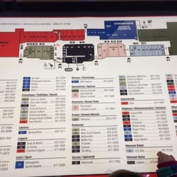 Galeries Terrebonne - Map of all the shops