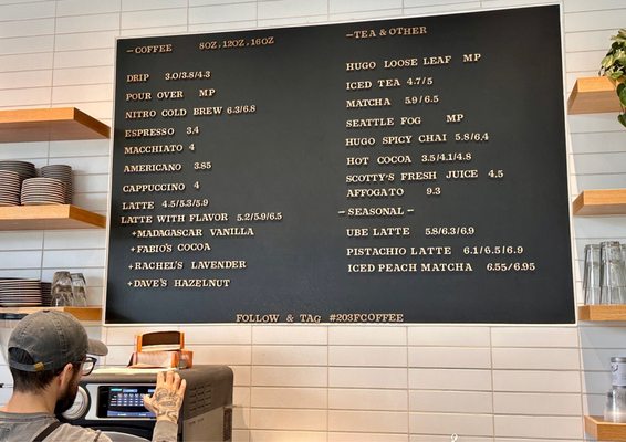 Menu photo 3 203° Farenheit Coffee Seattle, WA Menu photo 3 203° Farenheit Coffee Seattle, WA