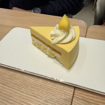 Mango Mango Dessert - S12. Mango Mousse Cake (Slice) - Desserts Near Me - New York, New York