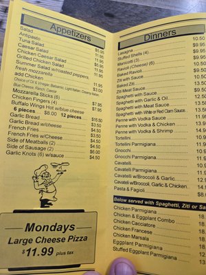 Menu photo 1 Ciccio's Pizza South Plainfield, NJ Menu photo 1 Ciccio's Pizza South Plainfield, NJ