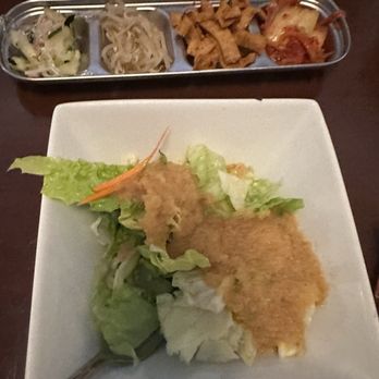 Origami Korean-Japanese Restaurant - House Salad - Sushi Bars Near Me - Fort Myers, Florida