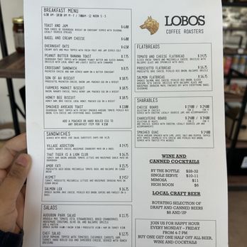 Lobos Coffee Roasters - Food Menu - Coffee Roasteries Near Me - Winter park, Florida Lobos Coffee Roasters - Food Menu - Coffee Roasteries Near Me - Winter park, Florida