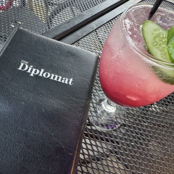 The Diplomat Eatery and Tavern - Pomegranate cucumber - Mediterranean Near Me - Monrovia, California