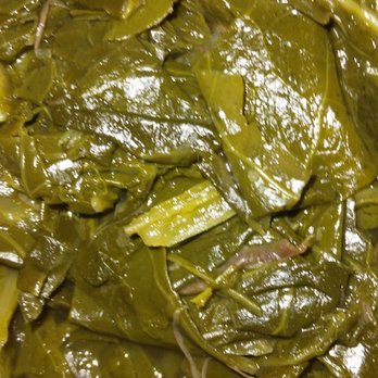 Fish Bone - Collards with smoked turkey! - Seafood Near Me - Long Beach, California