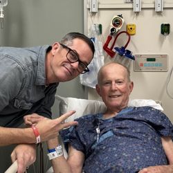 Miami Valley Hospital - Me and my Pops!!