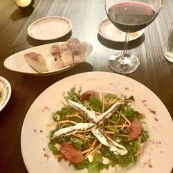Valenti & Co - Marinated wild white anchovies salad, kindly plated split for us without requesting