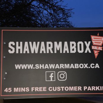 Shawarma Box Plus - Signage - Middle Eastern Near Me - North York, Ontario