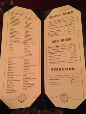 Menu photo 5 License No. 1 Boulder, CO
