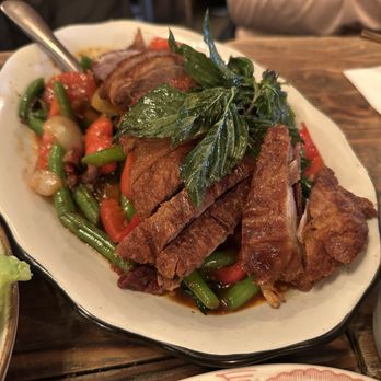 Saranrom Thai - Duck Basil - Thai Near Me - Elmhurst, New York Saranrom Thai - Duck Basil - Thai Near Me - Elmhurst, New York