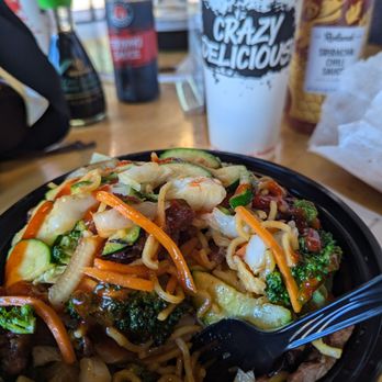 Teriyaki Madness - Regular Yakisoba noodles with teriyaki steak bowl - Japanese Near Me - Sylmar, California Teriyaki Madness - Regular Yakisoba noodles with teriyaki steak bowl - Japanese Near Me - Sylmar, California
