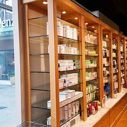 Bluemercury - Store interior, with large window on left letting in natural sunlight