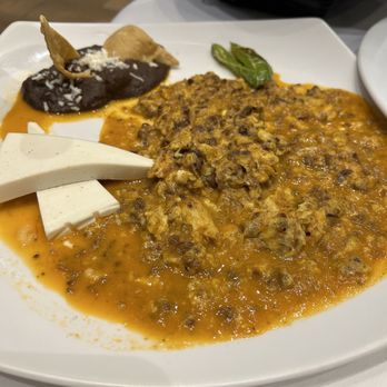 La Mansión - Machaca con huevo bañado de salsa ranchera, diferente y delicioso - Argentine Near Me - México, D.F., DIF La Mansión - Machaca con huevo bañado de salsa ranchera, diferente y delicioso - Argentine Near Me - México, D.F., DIF