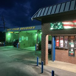 Vending and 3 Self-Serve bays. Open 24/7 (weather pending), accepting credit cards at all stations!