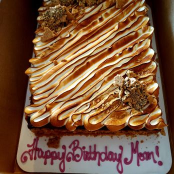 Meringue Cake Studio - This S'mores cheesecake sheet cake. - Bakeries Near Me - Nottingham, Maryland