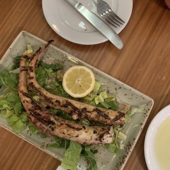 Stella's - Grilled Octopus was amazing, tender and perfectly grilled! - Greek Near Me - Charleston, South Carolina