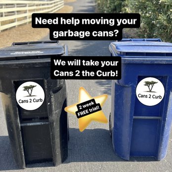 Cans 2 Curb - Let the New Year begin with ease! 

 Let us take your trash cans out for collection and back after! - Junk Removal & Hauling Near Me
