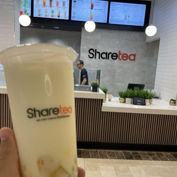 Sharetea - I ordered mango green milk tea with honey jelly, lychee and Boba.. so delicious! - Bubble Tea Near Me - Roseville, California Sharetea - I ordered mango green milk tea with honey jelly, lychee and Boba.. so delicious! - Bubble Tea Near Me - Roseville, California