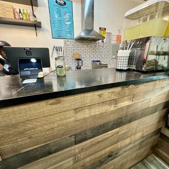 Puff’s Patties - Interior shot with wall menu - Caribbean Near Me - Brooklyn, New York