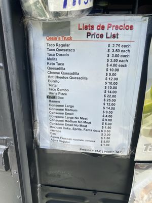 Menu photo 6 Cesia’s Truck Irvine, CA Menu photo 6 Cesia’s Truck Irvine, CA