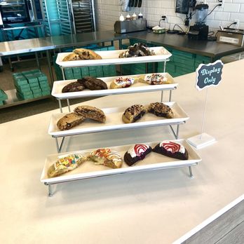 Dirty Dough - a variety of baked goods on display - Desserts Near Me - Topeka, Kansas