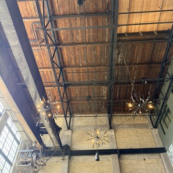 Backstory Coffee Roasters - Interior ceiling and lighting. - Coffee & Tea Near Me - Minneapolis, Minnesota