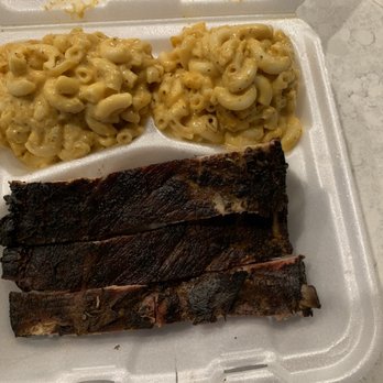 Ronnie Ron’s BBQ - Ribs and double macaroni and cheese. - Food Trucks Near Me - Lithia, Florida