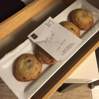 The H Hotel - Warm cookies and milk upon arrival. Delicious! - Hotels Near Me - Midland, Michigan The H Hotel - Warm cookies and milk upon arrival. Delicious! - Hotels Near Me - Midland, Michigan