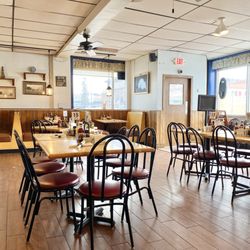Blue Water Cafe - Seating area