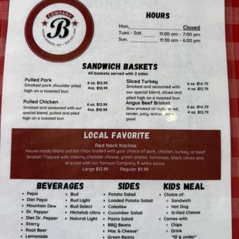 Company B BBQ - Barbeque Near Me - Byrnes Mill, Missouri Company B BBQ - Barbeque Near Me - Byrnes Mill, Missouri