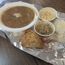 Louisiana Sisters Cajun Cafe - I ordered the gumbo and when it came out, I said to myself, I will never finish all of this. Everything I ate was delicious.