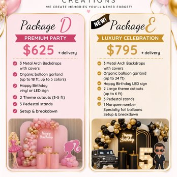 209 Elizabeth Creations - Package - Balloon Services Near Me 209 Elizabeth Creations - Package - Balloon Services Near Me