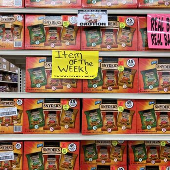 Ollie's Bargain Outlet - Love these Pretzels! 45 bags for only $4! - Discount Store Near Me - Delray Beach, Florida Ollie's Bargain Outlet - Love these Pretzels! 45 bags for only $4! - Discount Store Near Me - Delray Beach, Florida
