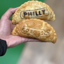 Eagles Super Bowl empanadas!