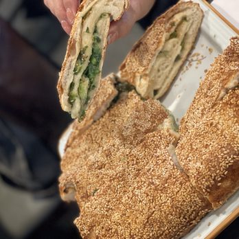 Ma's Restaurant - Sesame Bread with Green Onion, really worth giving it a try! - Chinese Near Me - San Jose, California