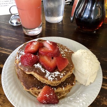 Short Stack Eatery - Sweet Potato Oatmeal Pancakes - A MUST - Breakfast & Brunch Near Me - Madison, Wisconsin