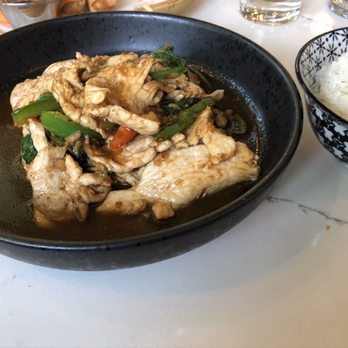 Dok Khao - Ka pow with chicken - Thai Near Me - Woodbridge, Virginia