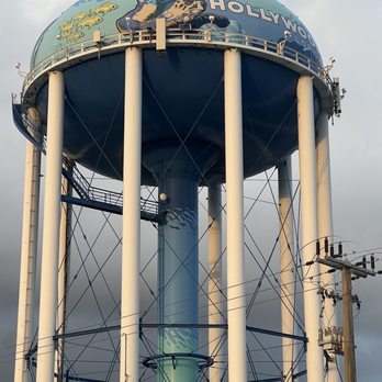 Hollywood Watertower - Landmarks & Historical Buildings Near Me - Hollywood, Florida Hollywood Watertower - Landmarks & Historical Buildings Near Me - Hollywood, Florida