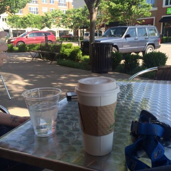 Coffee Fusion - Relaxing outside the shop. - Sandwiches Near Me - Murfreesboro, Tennessee