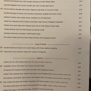 Chef Chai - Menu - Asian Fusion Near Me - Honolulu, Hawaii Chef Chai - Menu - Asian Fusion Near Me - Honolulu, Hawaii