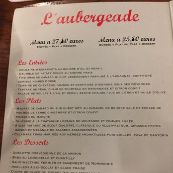 L'Aubergeade - French Near Me - Paris, 75