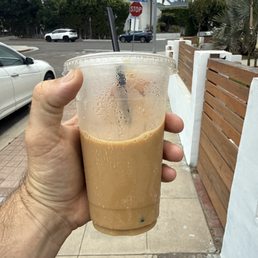 Coffee going straight to the trash. Coffee going straight to the trash.